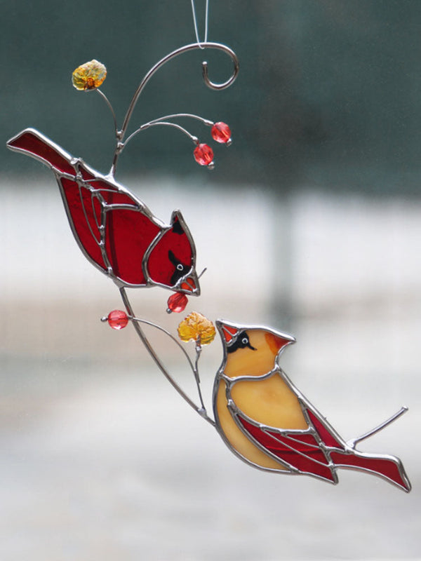 Lovebirds" Hanging Decoration