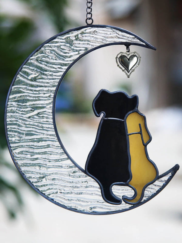 Doggy Couple" Hanging Decoration