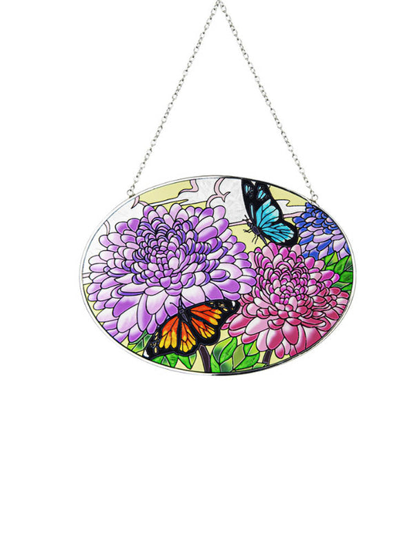 Butterfly and Floral Pattern" Hanging Decoration