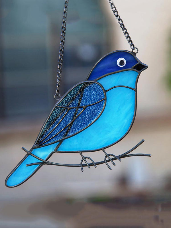 Bluebird Serenity" Hanging Decoration