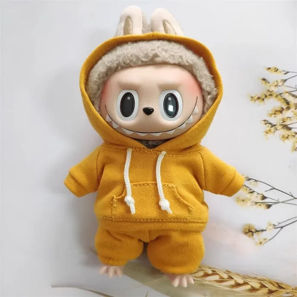 Handmade Cozy Hoodie Joggers Labubu Outfit