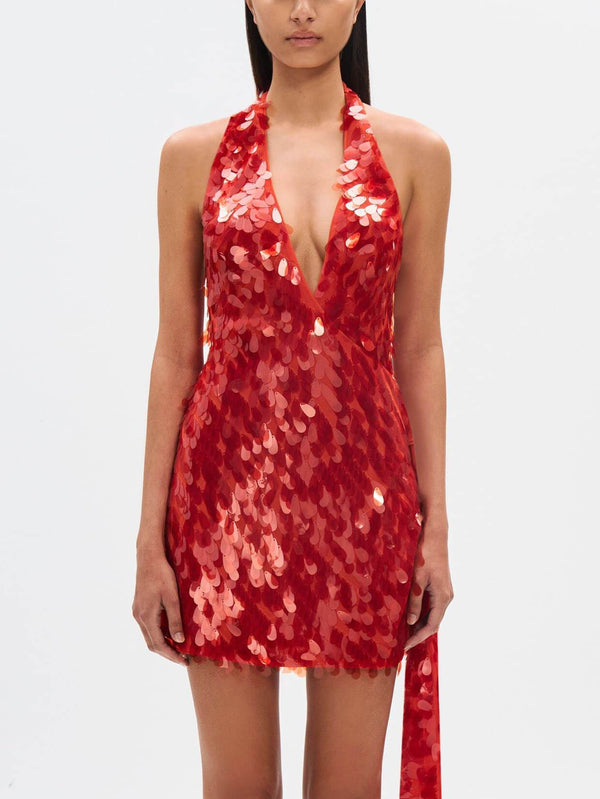 Ruby Sequined Mini Dress