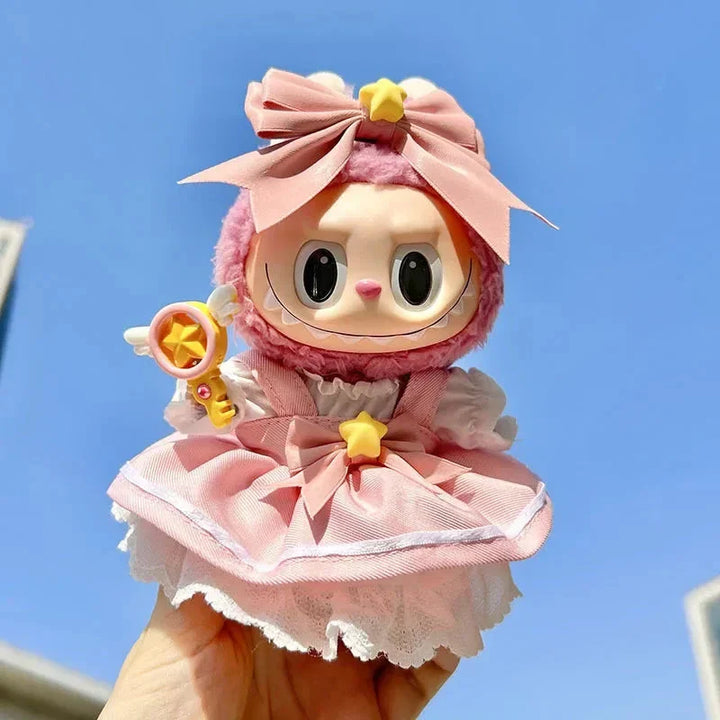 kawaiies-softtoys-plushies-kawaii-plush-Handmade Labubu Sailor Moon Outfit with Accessories Accessories 