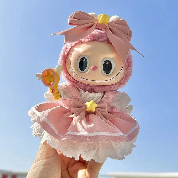 kawaiies-softtoys-plushies-kawaii-plush-Handmade Labubu Sailor Moon Outfit with Accessories Accessories 