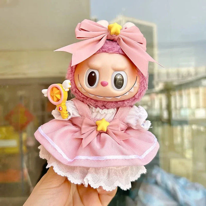 kawaiies-softtoys-plushies-kawaii-plush-Handmade Labubu Sailor Moon Outfit with Accessories Accessories 