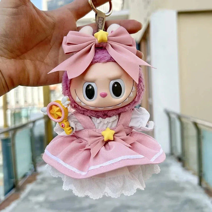 kawaiies-softtoys-plushies-kawaii-plush-Handmade Labubu Sailor Moon Outfit with Accessories Accessories 